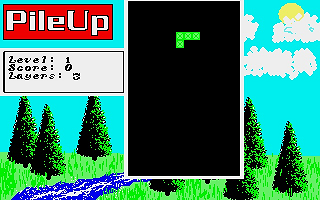 PileUp atari screenshot